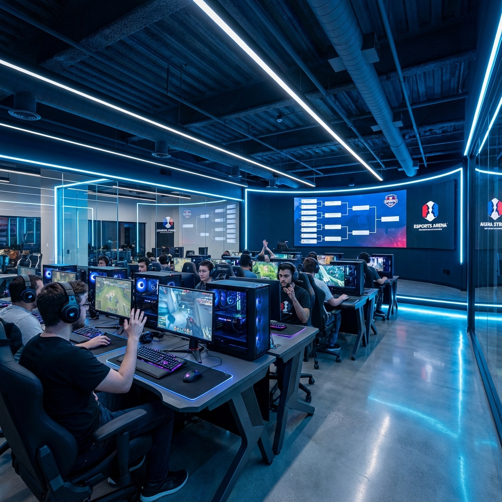 Modern Gaming Studio Office